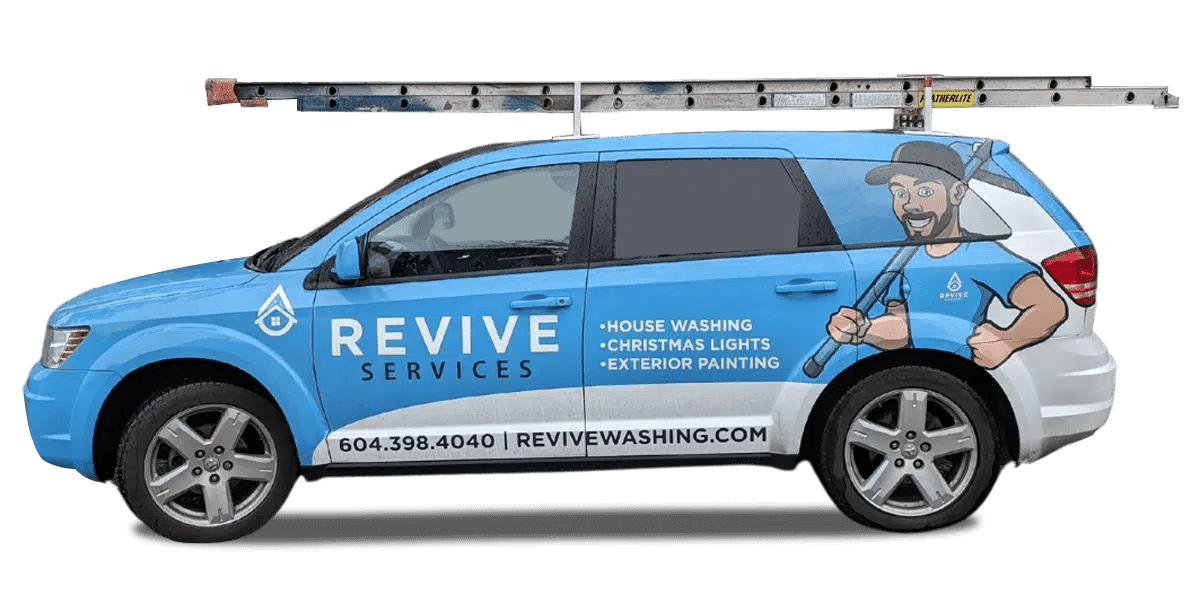 Revive Services Ltd Pressure Washing Company Van 4